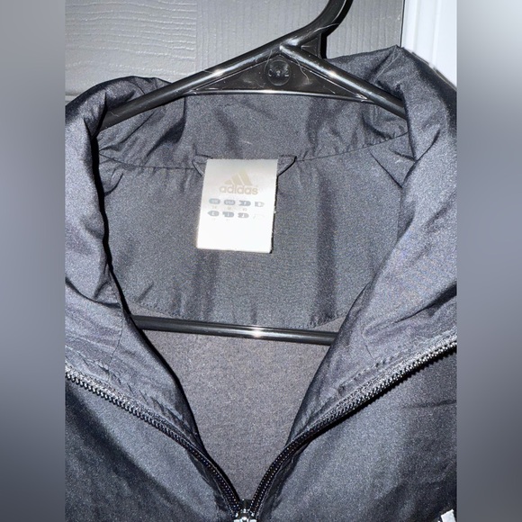Adidas Women’s Black Windbreaker Track Jacket - Picture 7 of 8